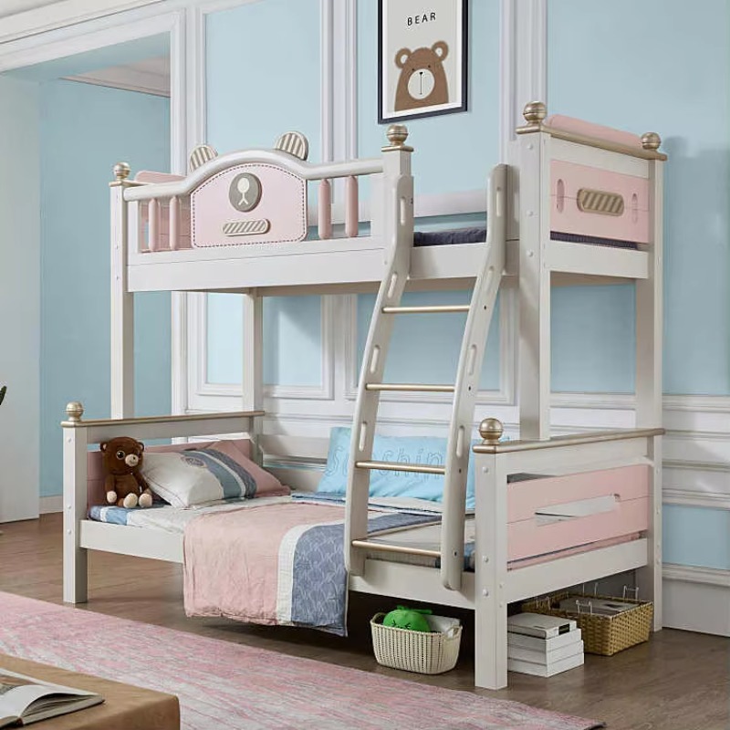 Bunk Bed With Stairs And Slide - Cama Beliche Multifuncional Moderna e Simples
