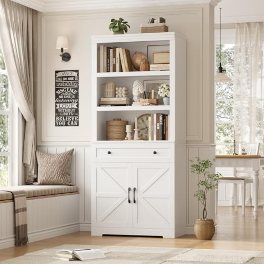 Storage - Estante 72H com Armazenamento para Sala