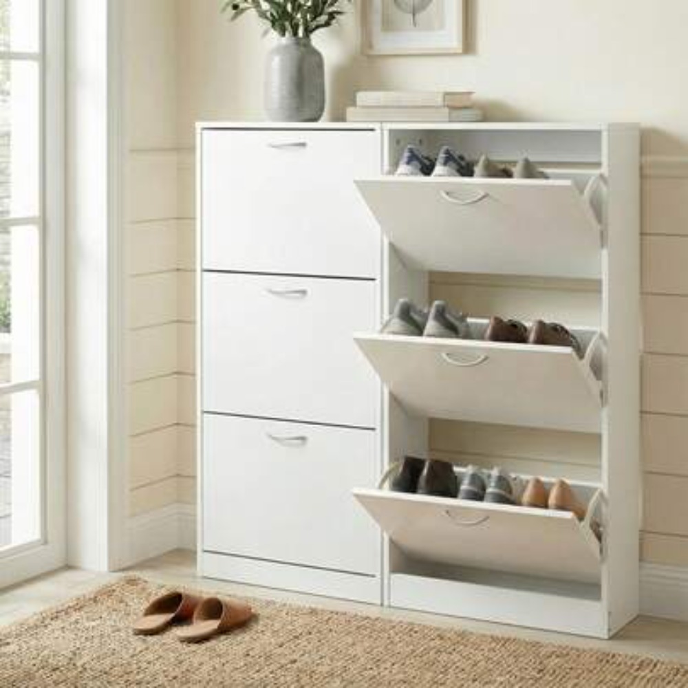 Shoe Rack Cabinet Narrow Entryway - Armário de Sapatos para Entrada, Armazenamento