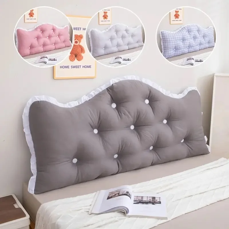 Headboard Cushion Backrest Tatami - 150x50cm tatami coroa cama corpo travesseiro