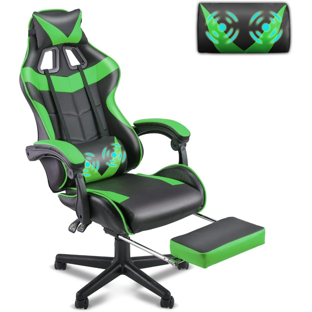 Sofas - Cadeira Ergonômica para Jogos com Descanso