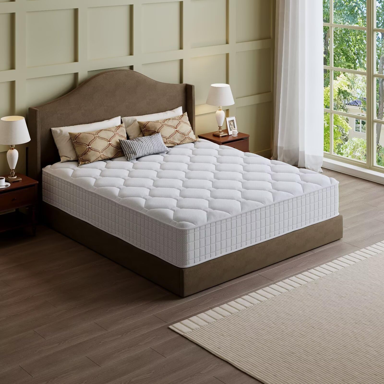 Memory Foam Mattress In A Box Queen - Colchão Queen, Colchão Híbrido de Espuma