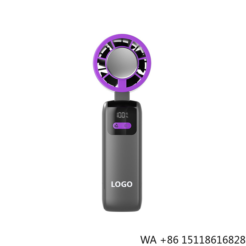 Outdoor Furniture - Ventilador Portátil USB Recarregável de Alta