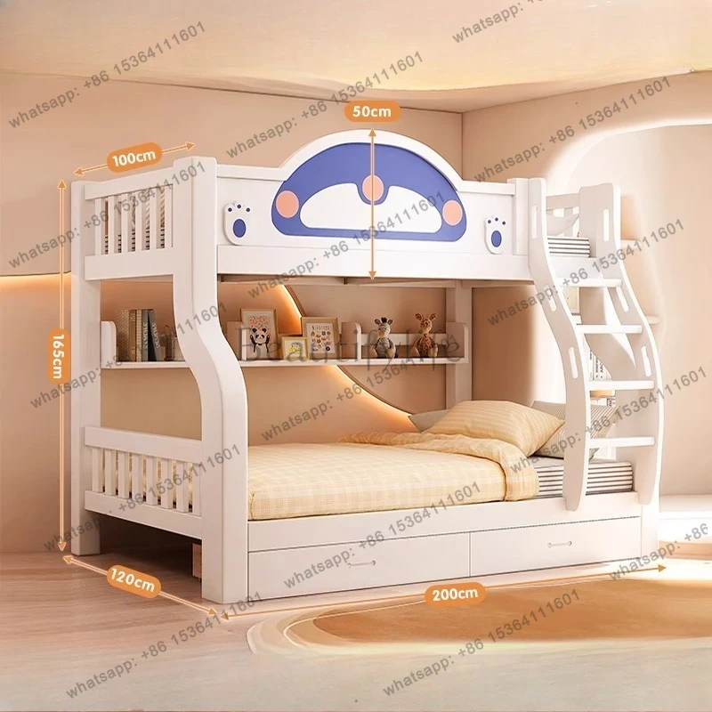 King Size Bed Frame With Storage Drawers - Cama Beliche King Size com Gavetas