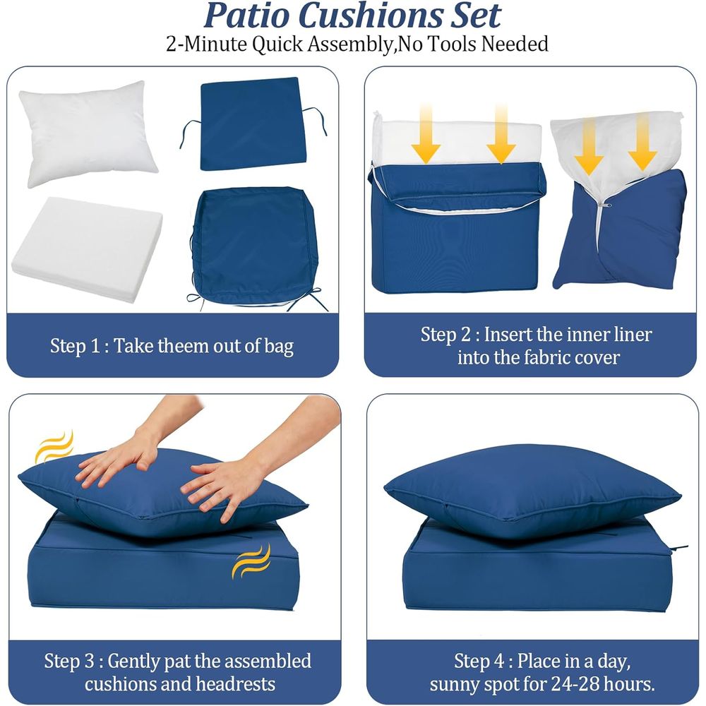 Conjunto de 4 Almofadas Profun - Outdoor Furniture avaliação e preço