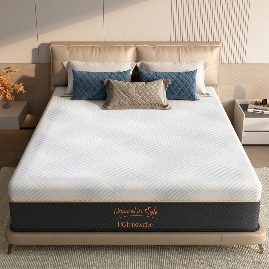 Colchão de Espuma Viscoelástic - Memory Foam Mattress In A Box Queen avaliação e preço