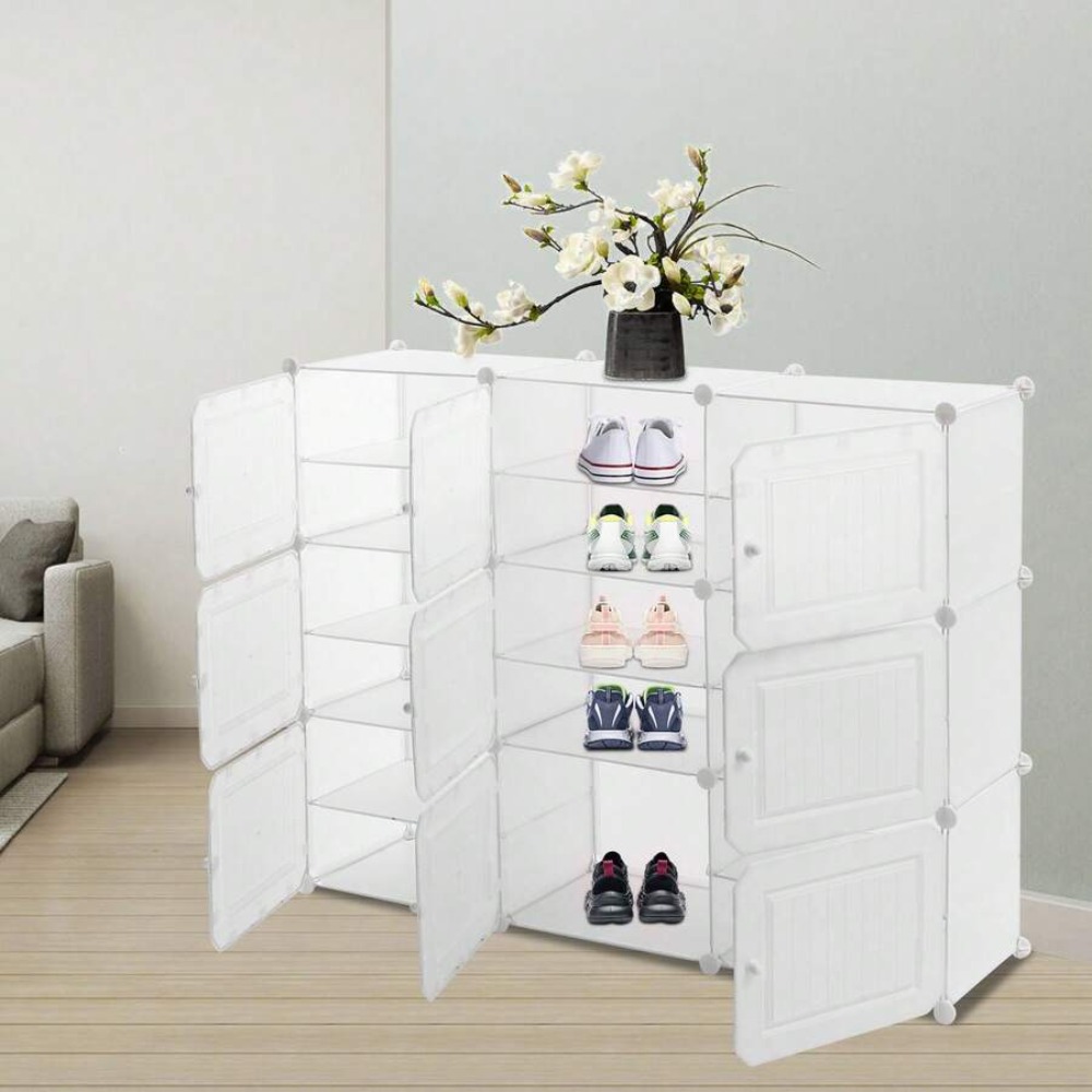 Organizador de Sapatos para 36 - Shoe Rack Cabinet Narrow Entryway avaliação e preço