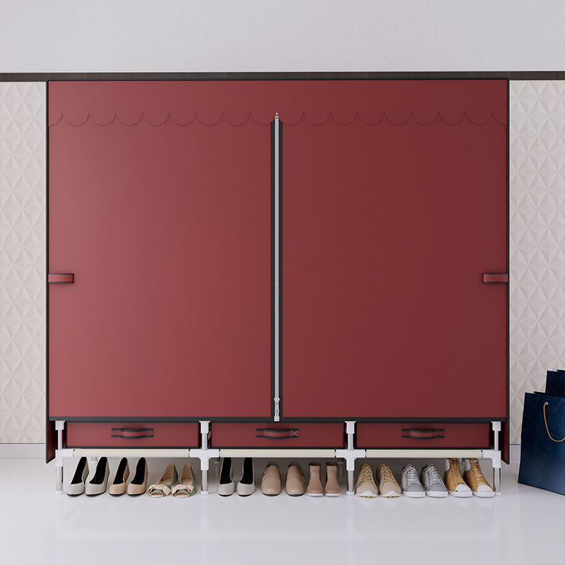 Armário de roupas portátil, es - Wardrobe Closet Portable Fabric Cover avaliação e preço