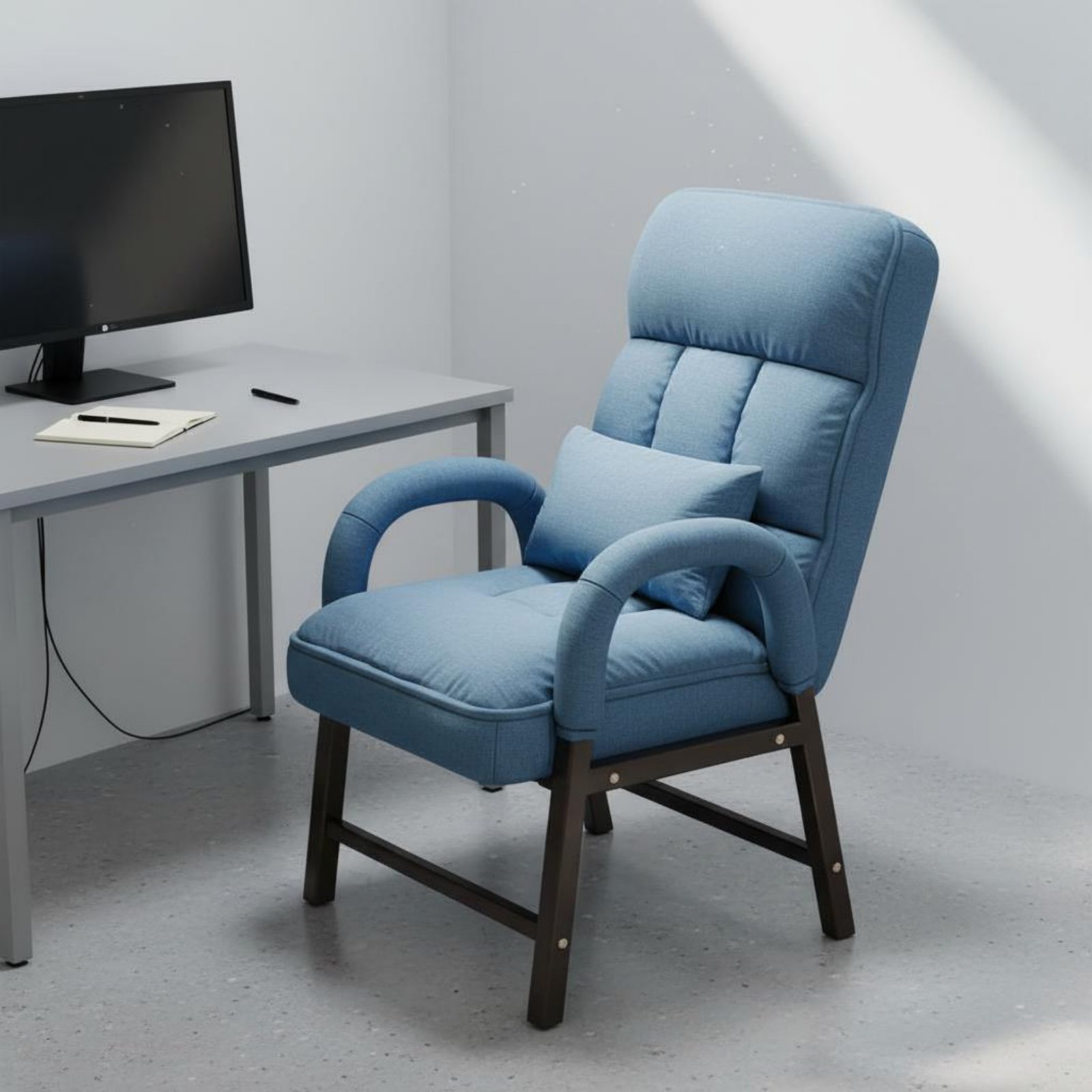 Poltrona Reclinável Têxtil com - Office Furniture avaliação e preço