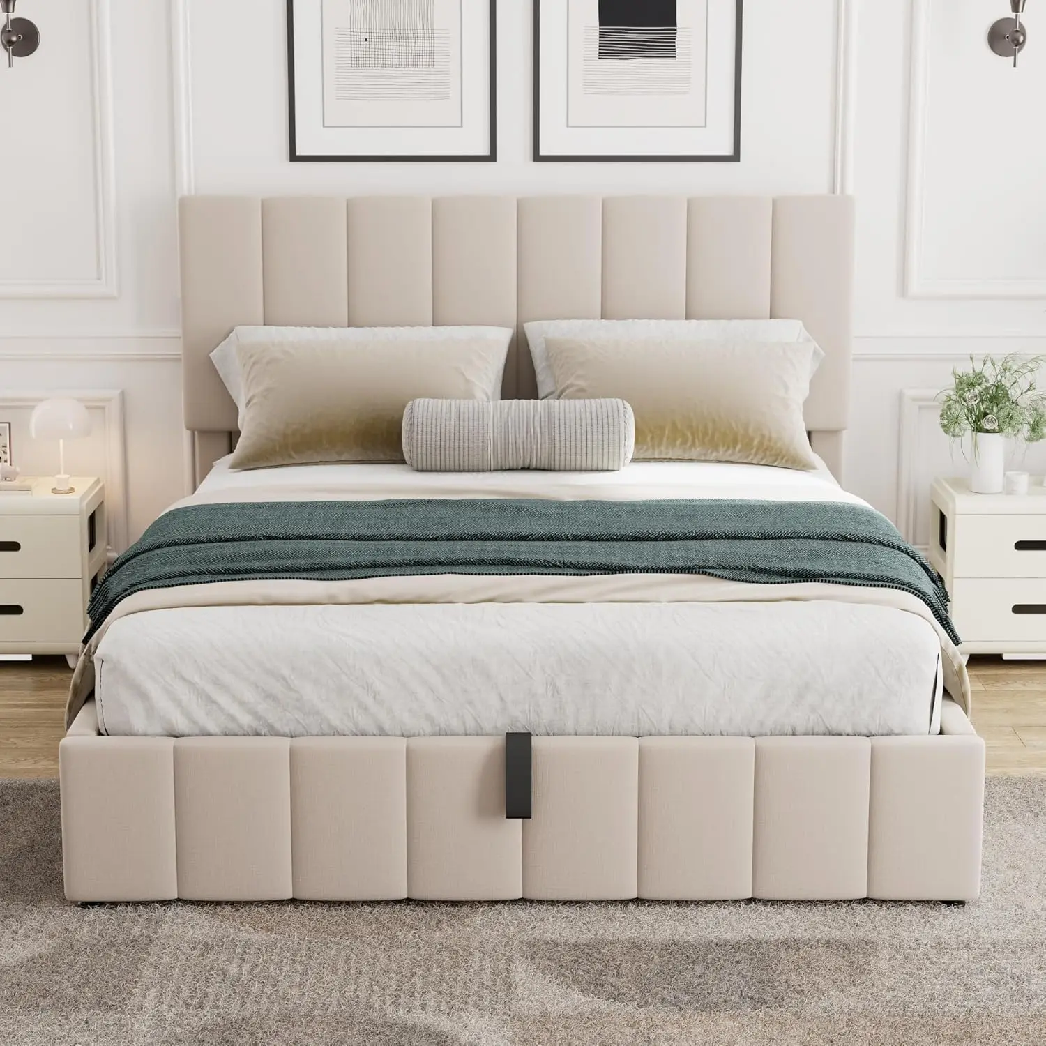 Cama com plataforma de armazen - Gas Lift Storage Bed Hydraulic avaliação e preço