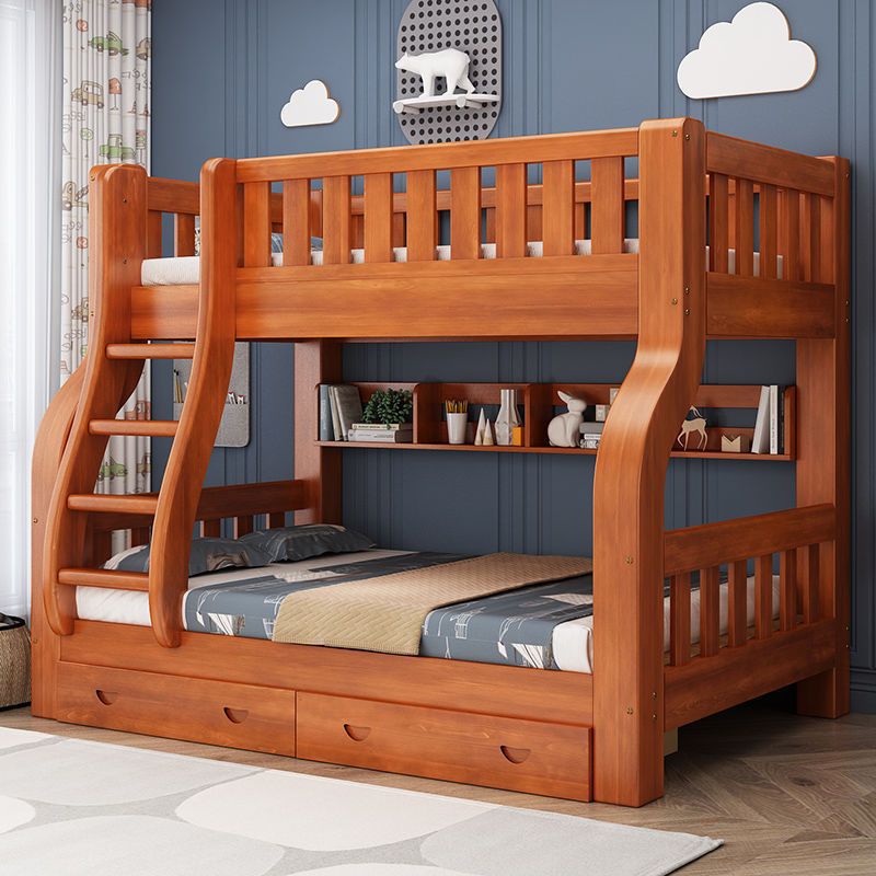 Cama Infantil Dupla de Madeira - Bunk Bed With Stairs And Slide avaliação e preço