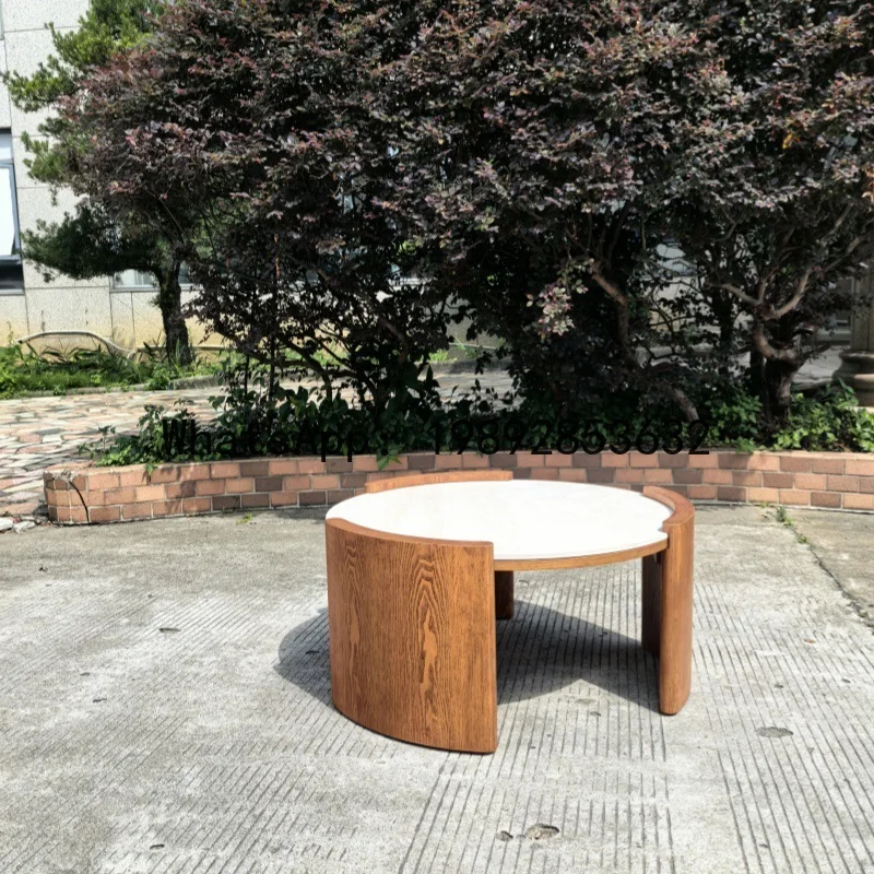 Mesa de centro de madeira maci - Tables avaliação e preço