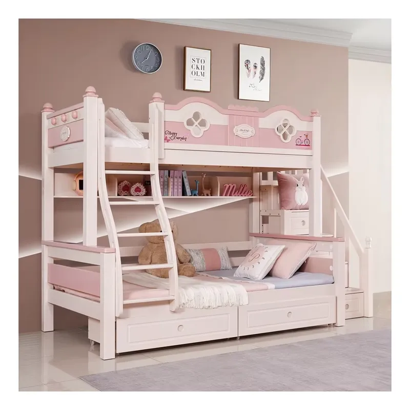 Cama Beliche Infantil de Luxo  - Bunk Bed With Stairs And Slide avaliação e preço