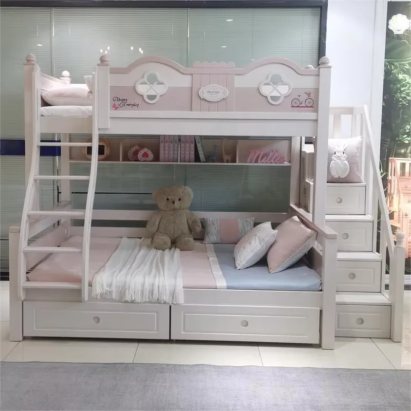 Cama Beliche Infantil de Luxo  - Bunk Bed With Stairs And Slide avaliação e preço
