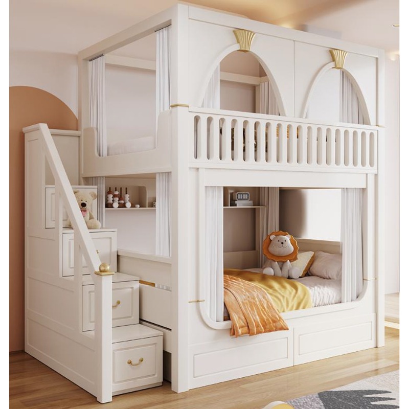 Beliches Infantis com Escorreg - Bunk Bed With Stairs And Slide avaliação e preço