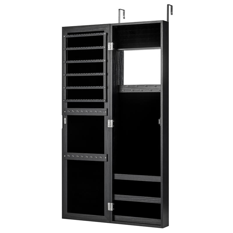 Armário de Joias com Fechadura - Full Length Mirror Jewelry Armoire avaliação e preço