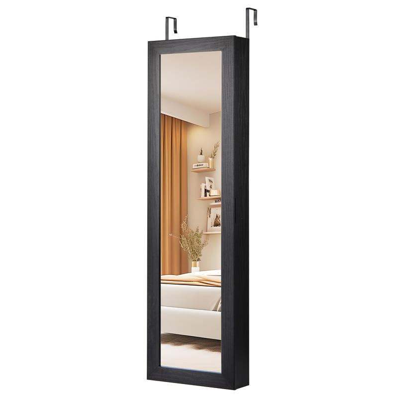 Armário de Joias com Fechadura - Full Length Mirror Jewelry Armoire avaliação e preço