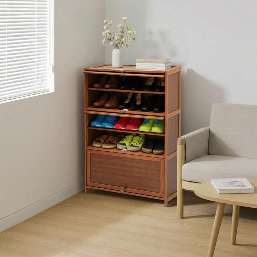 Armário de Armazenamento de Sa - Shoe Rack Cabinet Narrow Entryway avaliação e preço