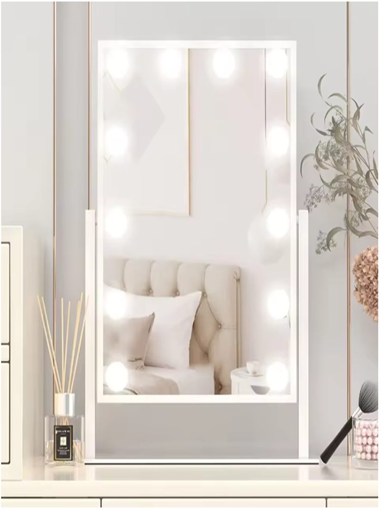 Lâmpadas LED Destacáveis para  - Dressing Table Vanity With Lighted Mirror avaliação e preço