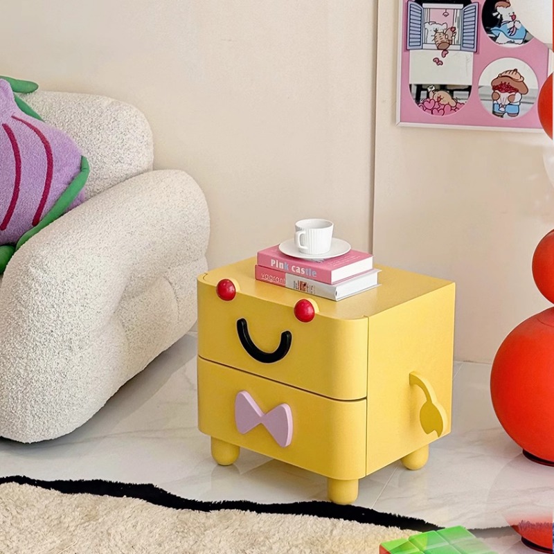 Mesa de cabeceira dos desenhos - Solid Wood Nightstand 2 Drawers avaliação e preço