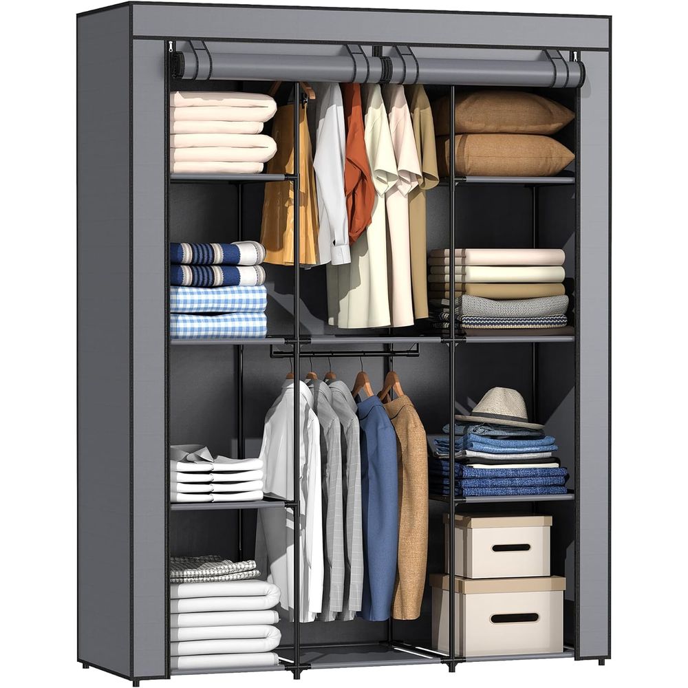 Armário Portátil, Guarda-Roupa - Wardrobe Closet Portable Fabric Cover avaliação e preço
