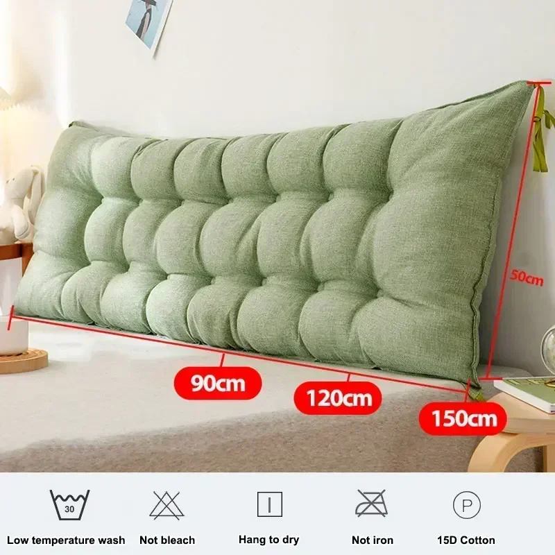 1pc sofá almofada longa cabece - Headboard Cushion Backrest Tatami avaliação e preço