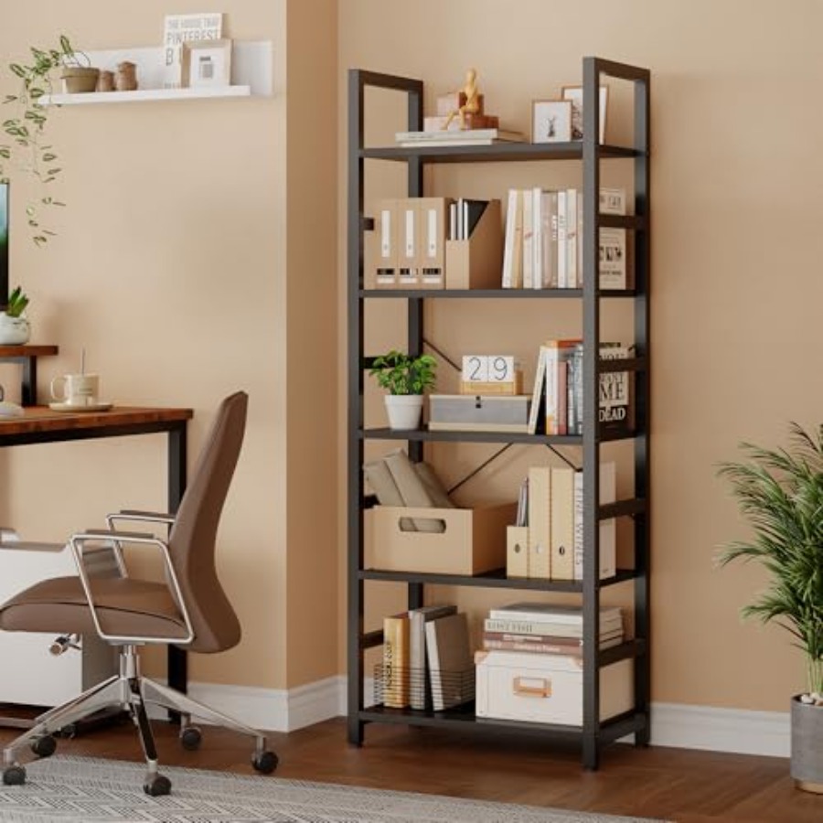 Estante de Livros de 5 Níveis, - Storage avaliação e preço