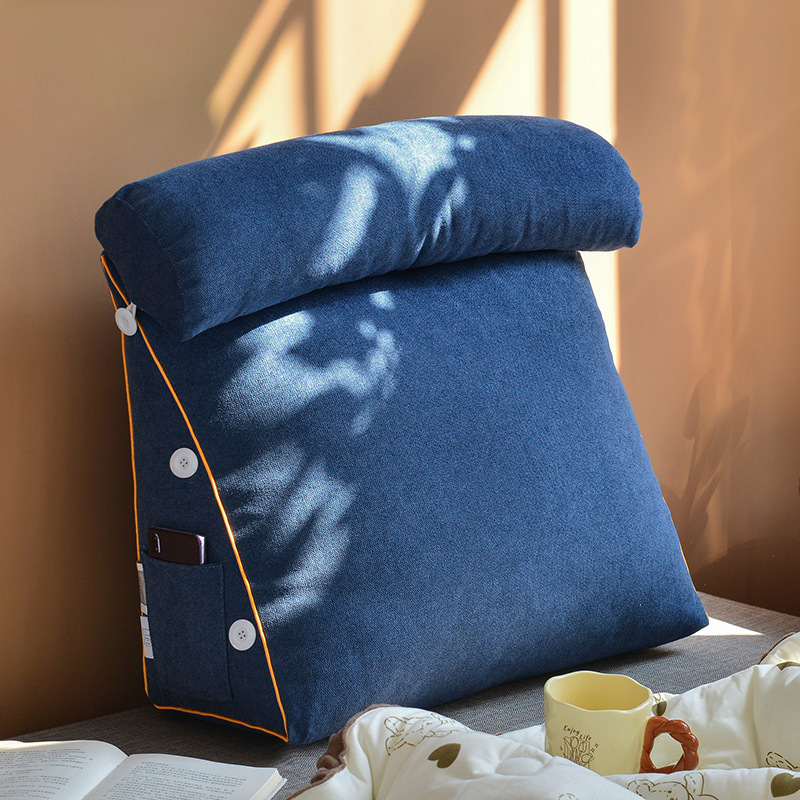 1pc cabeceira tatami triangula - Headboard Cushion Backrest Tatami avaliação e preço