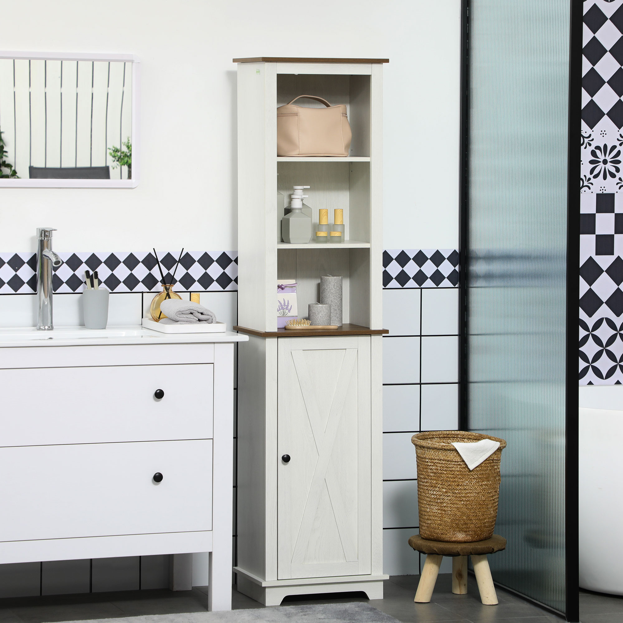 Armário de banheiro estilo far - Storage avaliação e preço