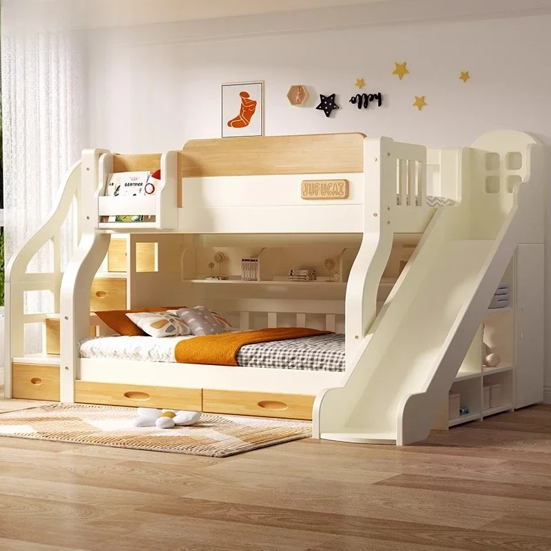 Loft cama de casal com escadas - King Size Bed Frame With Storage Drawers avaliação e preço