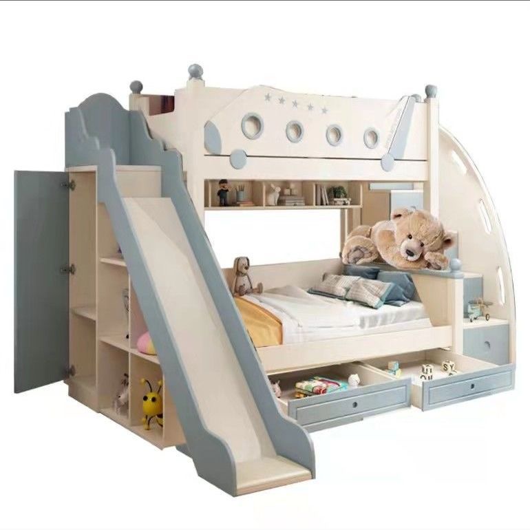 Beliche estilo princesa de mad - Bunk Bed With Stairs And Slide avaliação e preço