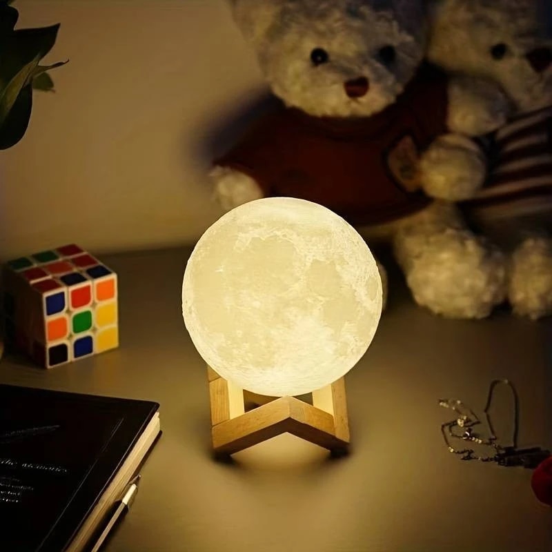Luz LED Moon Night Light Galax - Floating Nightstand With Led Light avaliação e preço