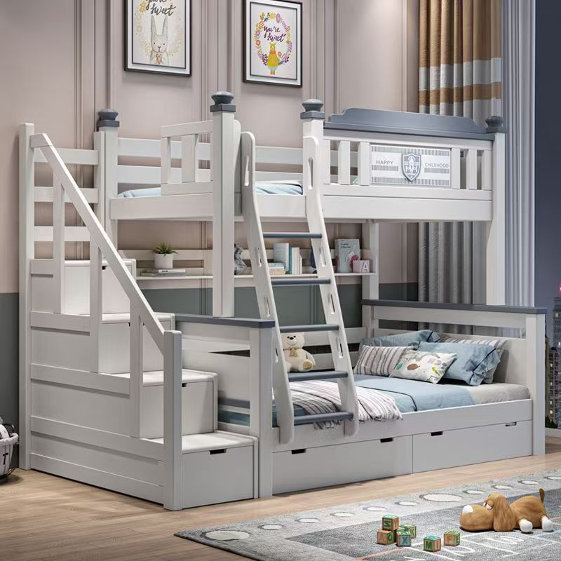 Cama Beliche Infantil de Madei - Bunk Bed With Stairs And Slide avaliação e preço