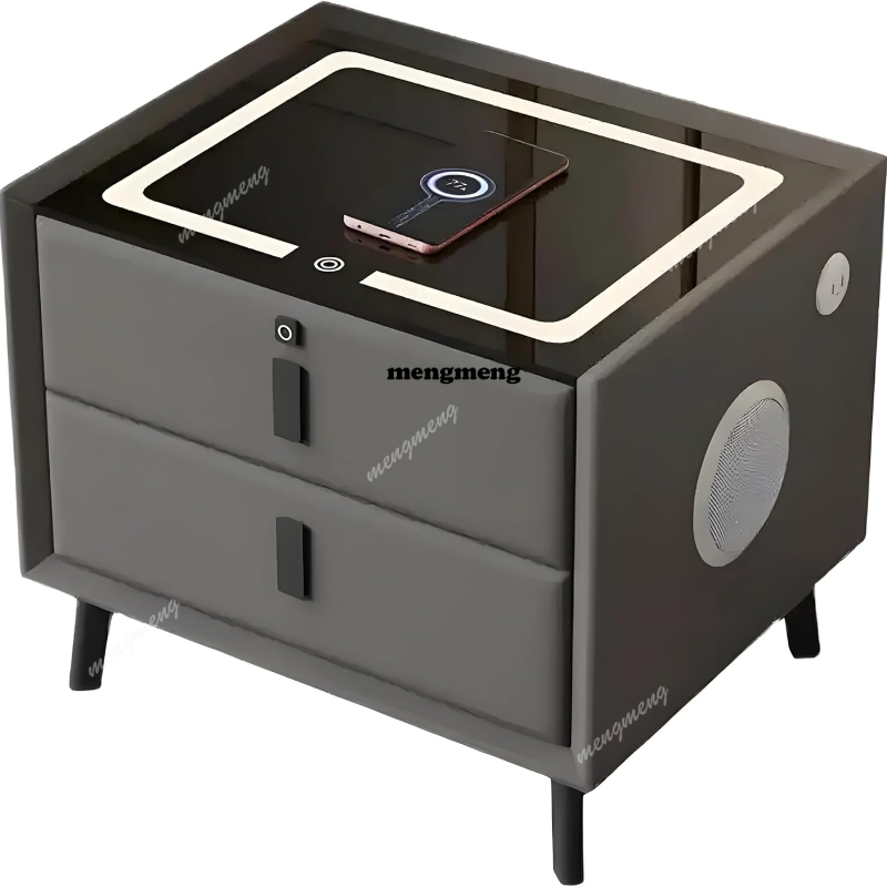 Mesa de cabeceira inteligente  - Solid Wood Nightstand 2 Drawers avaliação e preço