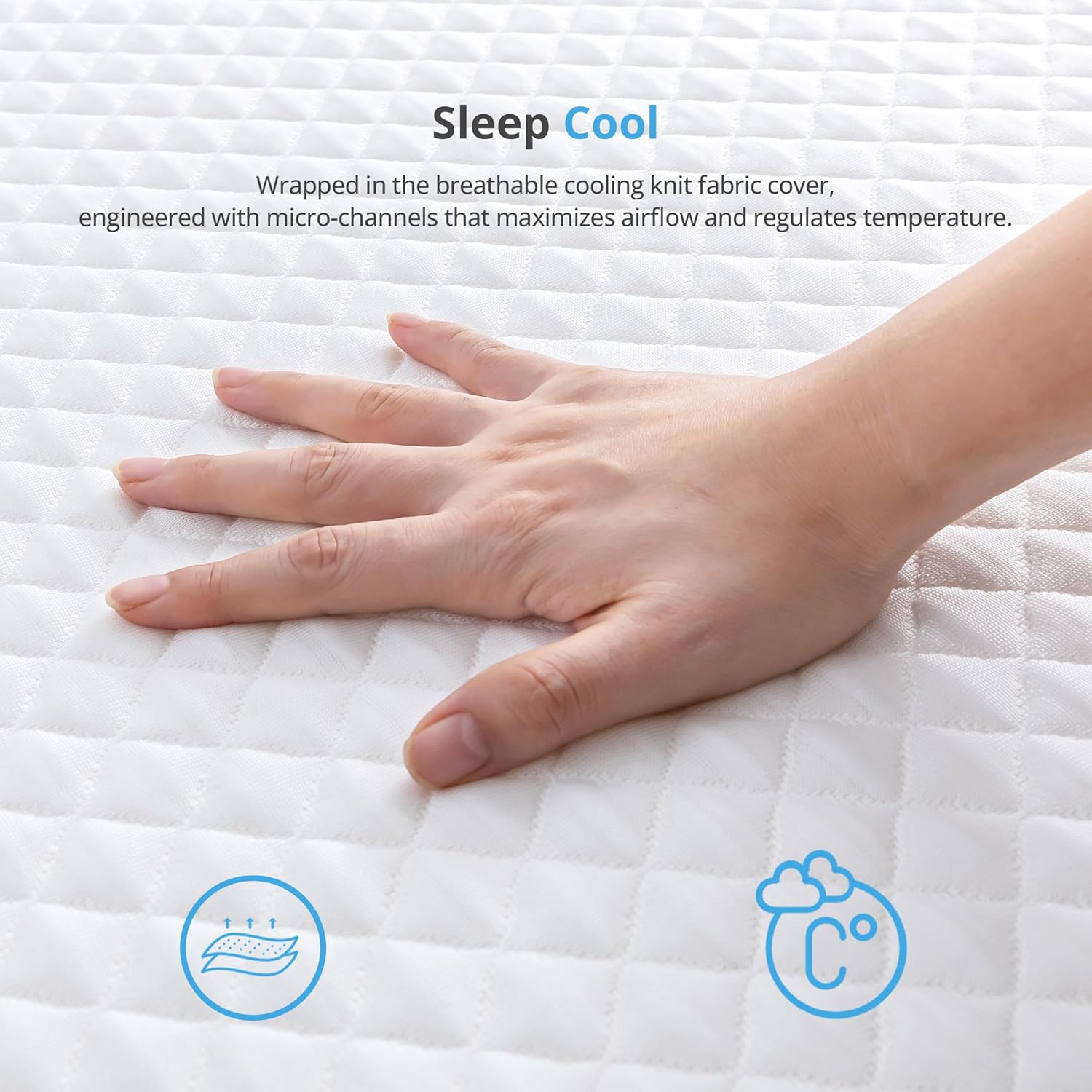 Colchão Queen de 14 Polegadas  - Memory Foam Mattress In A Box Queen avaliação e preço