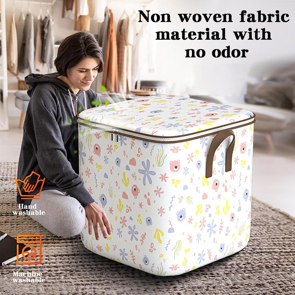 Caixa De Armazenamento De Roup - Wardrobe Closet Portable Fabric Cover avaliação e preço