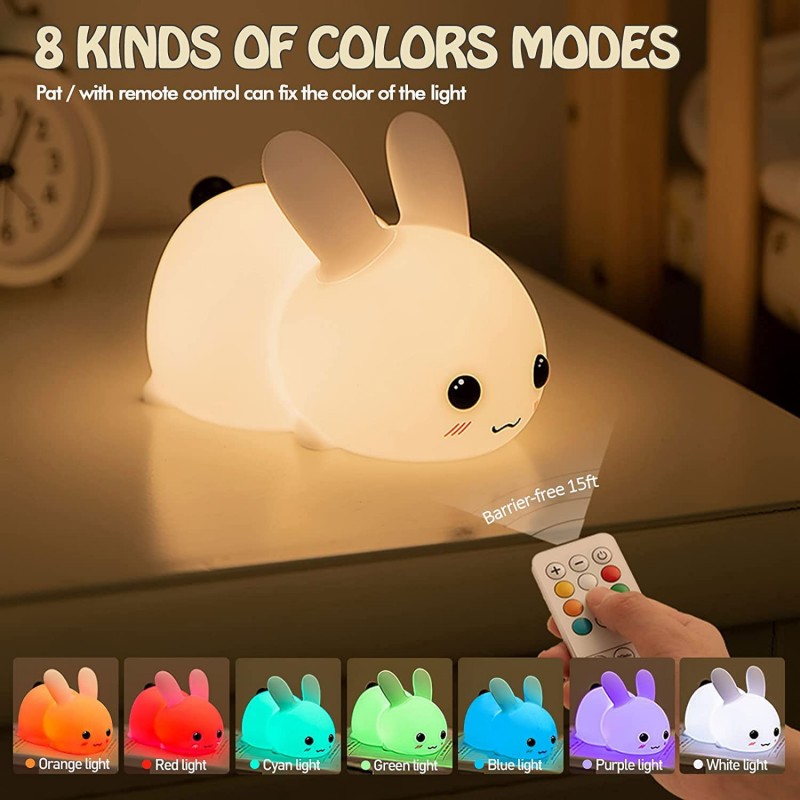Coelho Controle Remoto LED Nig - Floating Nightstand With Led Light avaliação e preço