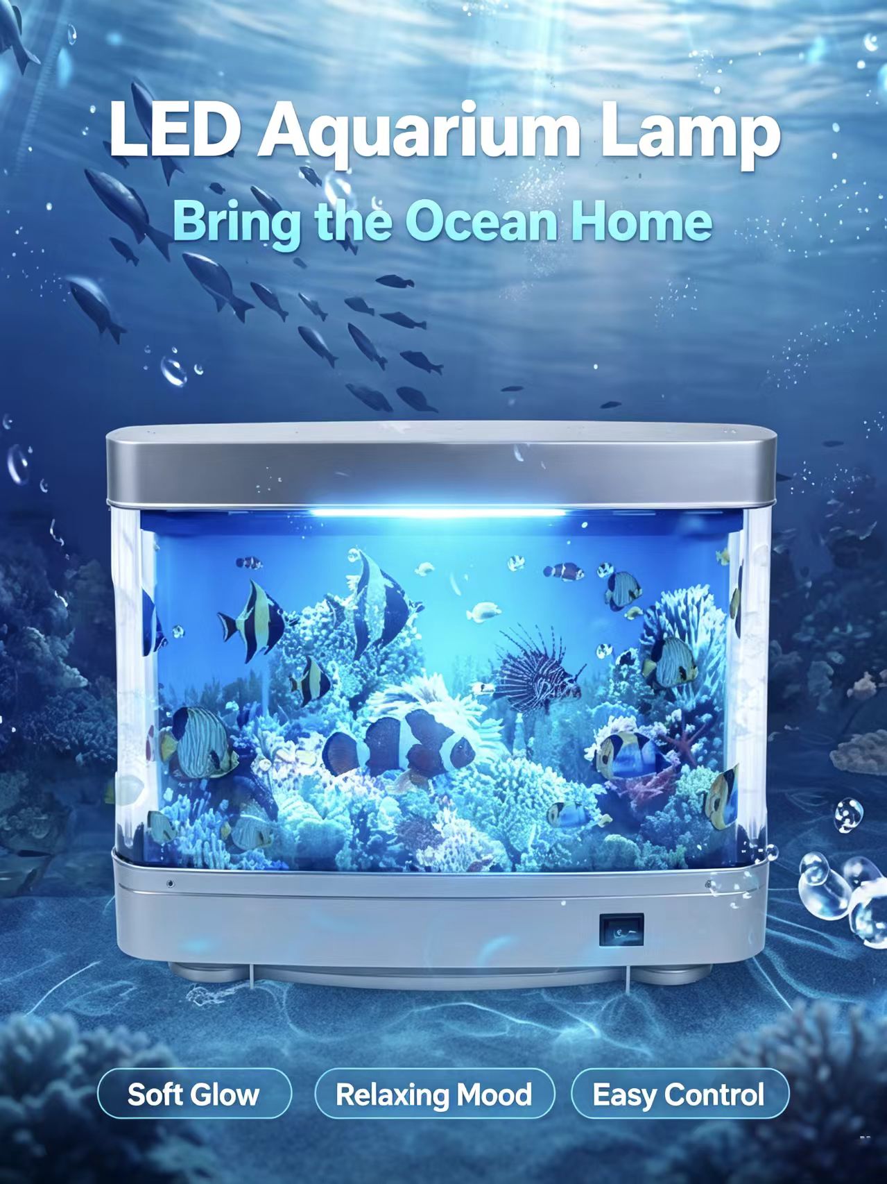 Lâmpadas para aquário tropical - Floating Nightstand With Led Light avaliação e preço