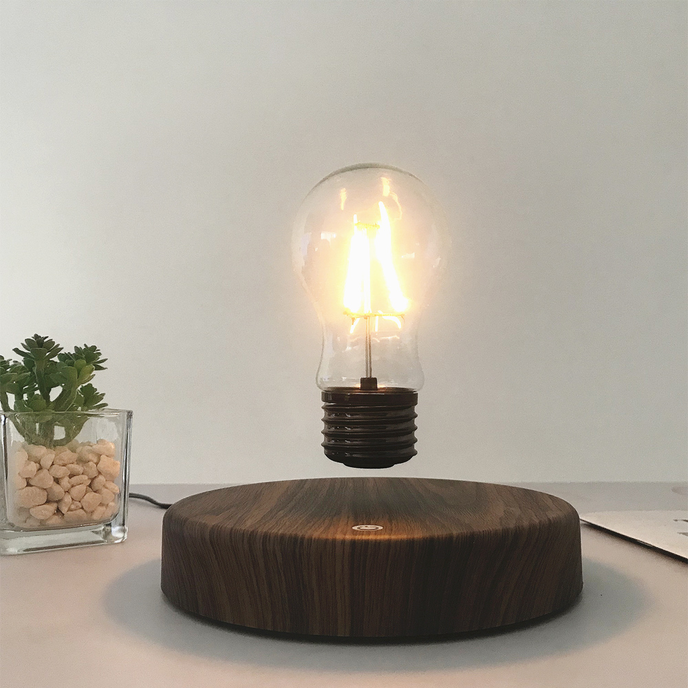 Lâmpada de levitação magnética - Floating Nightstand With Led Light avaliação e preço