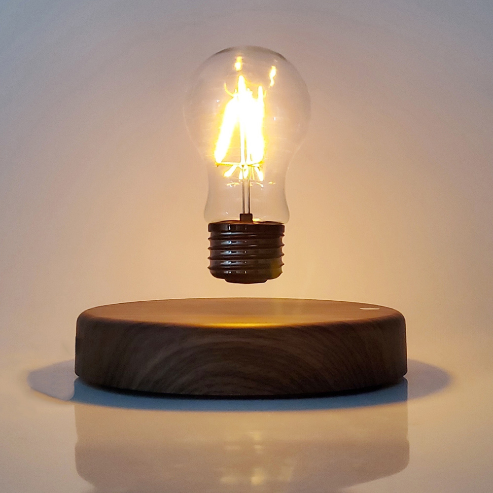 Lâmpada de levitação magnética - Floating Nightstand With Led Light avaliação e preço