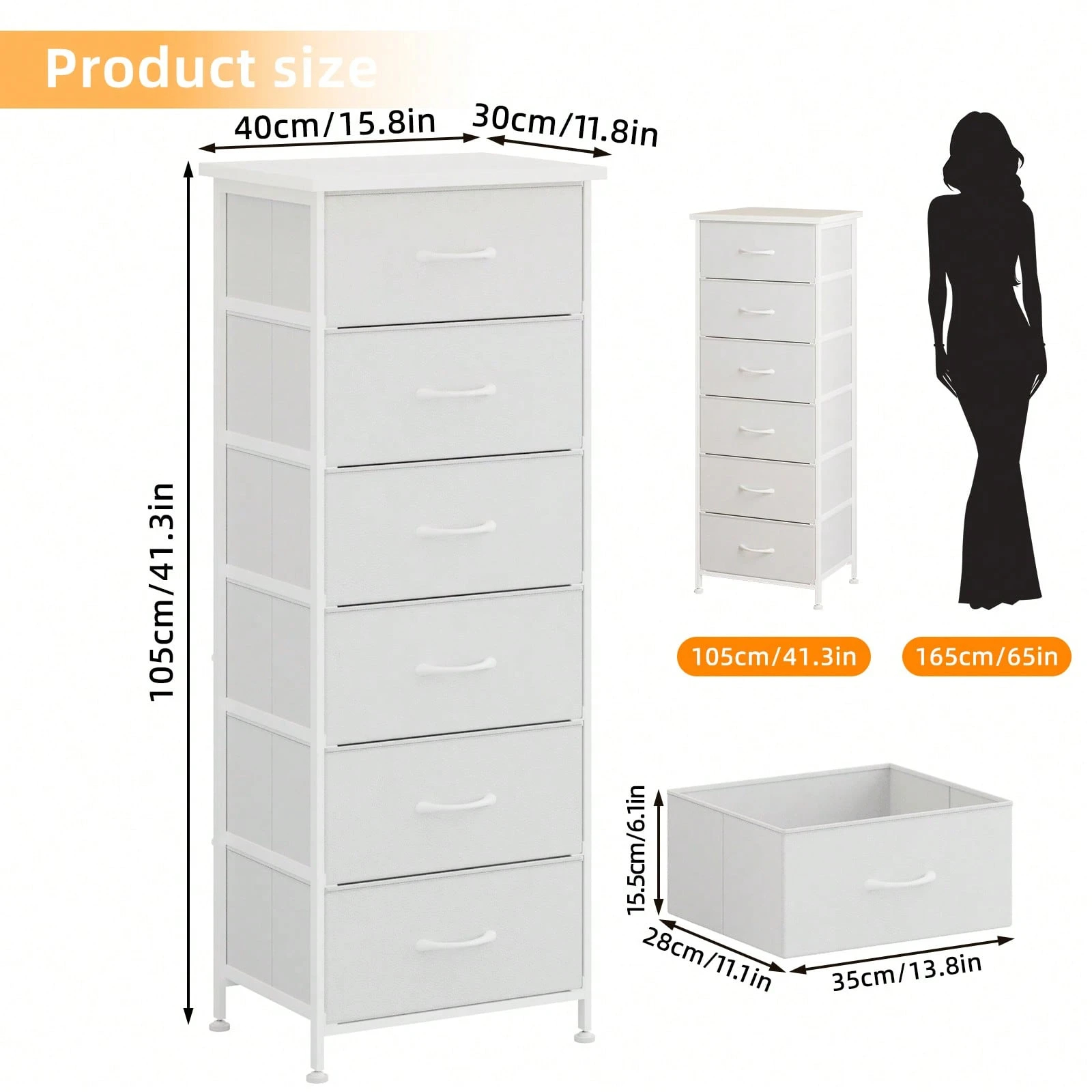 Mesa Lateral Tomnk com 6 Gavet - Bedroom Furniture avaliação e preço