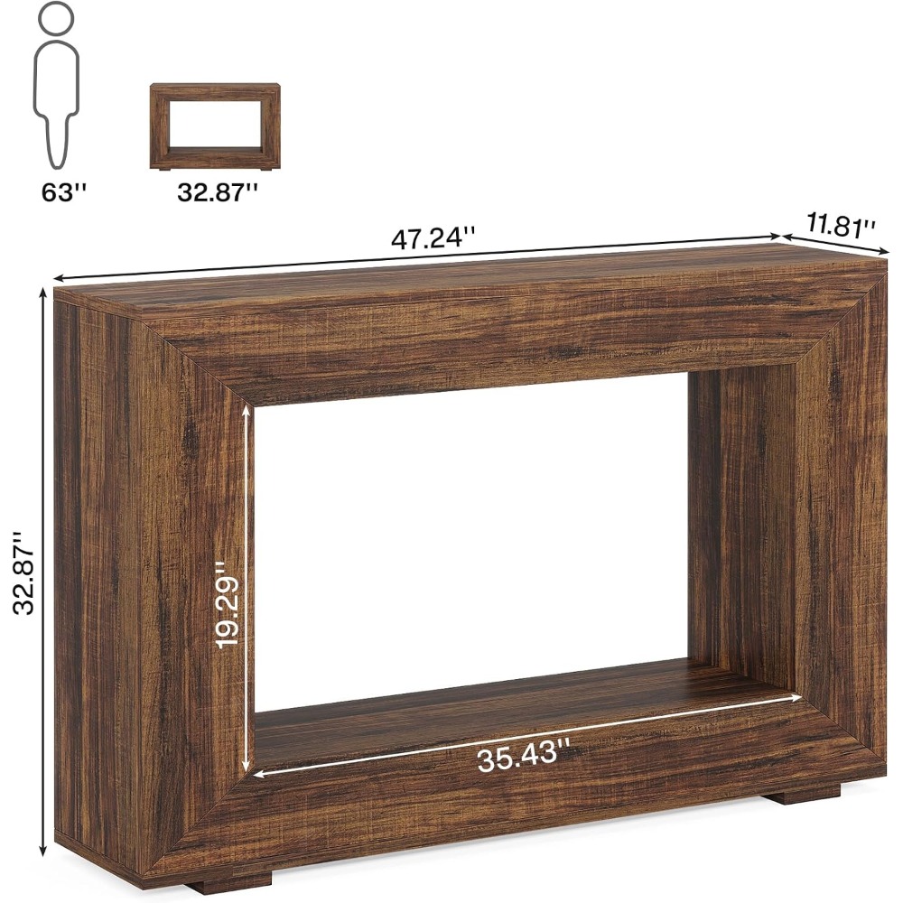 Mesa Console Estilo Fazenda de - Tables avaliação e preço