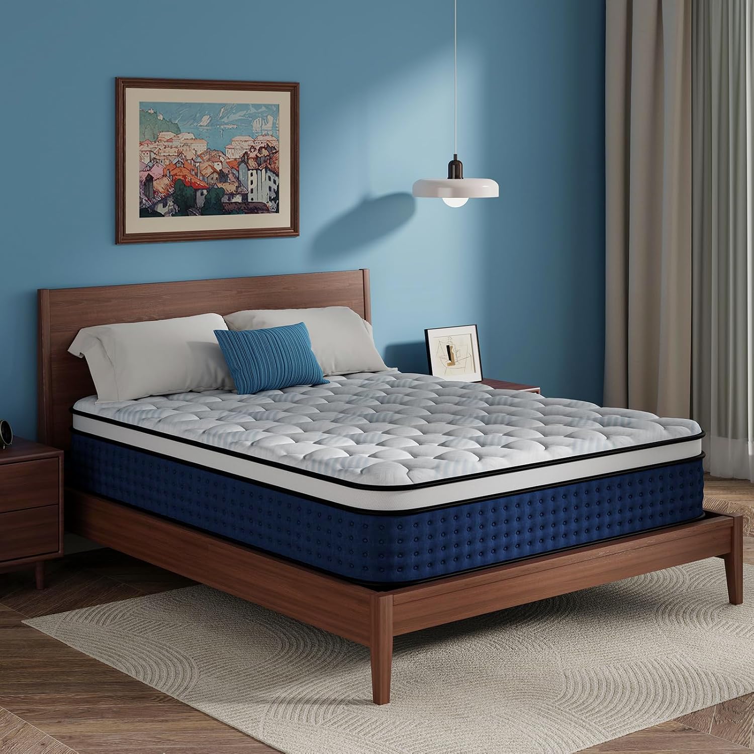 Colchão Híbrido Queen Size em  - Memory Foam Mattress In A Box Queen avaliação e preço
