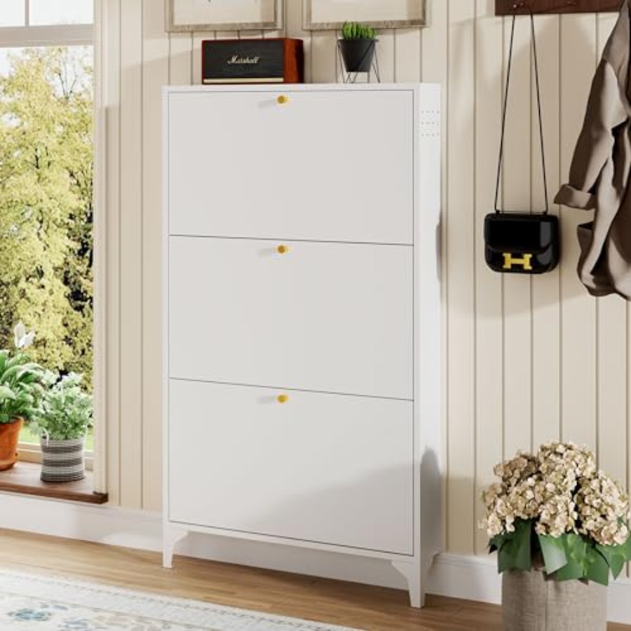 Armário de Sapatos Independent - Shoe Rack Cabinet Narrow Entryway avaliação e preço