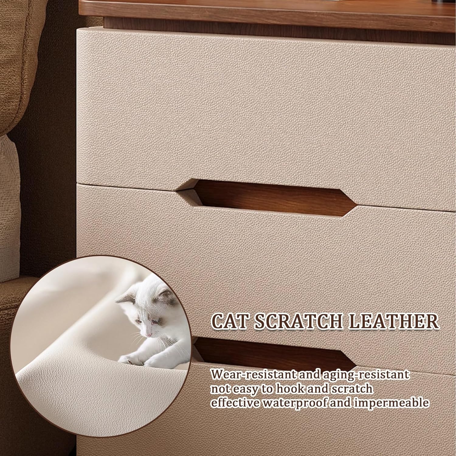 Mesas de Cabeceira para Quarto - Solid Wood Nightstand 2 Drawers avaliação e preço